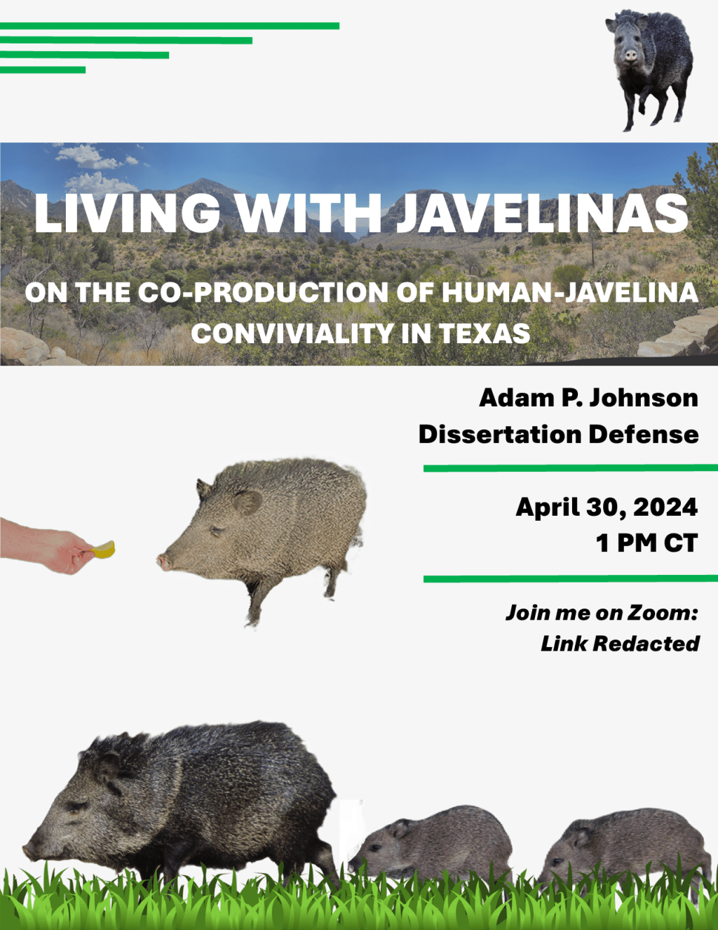 Dissertation Defense: Five Years of&nbsp;Recovery